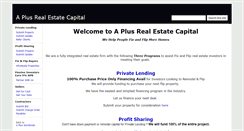 Desktop Screenshot of aplusrealestateintl.com