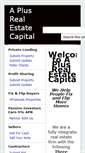 Mobile Screenshot of aplusrealestateintl.com